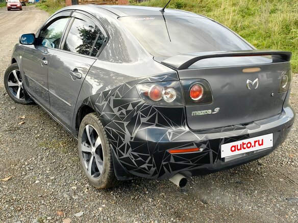 2007 Mazda 3 I (BK) Рестайлинг, серый, 590000 рублей - вид 5