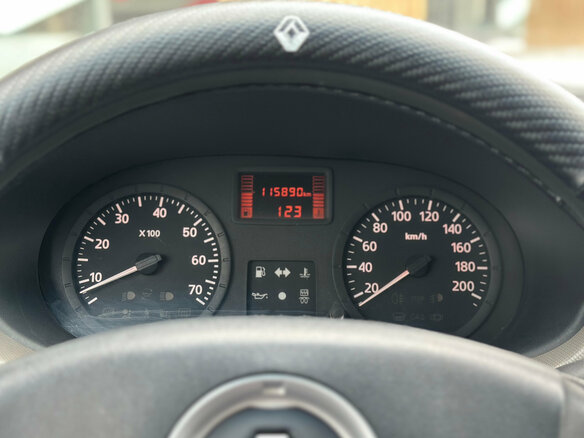 2014 Renault Logan I Рестайлинг, голубой, 429000 рублей - вид 19