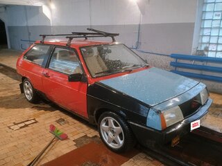 1986 Lada (ВАЗ) 2108, красный, 250000 рублей, вид 1