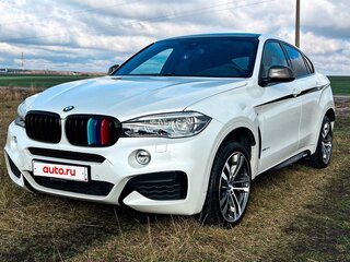 2018 BMW X6 30d II (F16), белый, 3450000 рублей, вид 1