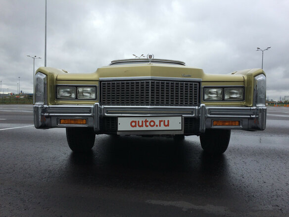 1975 Cadillac Eldorado IX, золотистый - вид 5