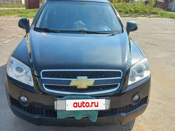 2008 Chevrolet Captiva I, чёрный, 800000 рублей