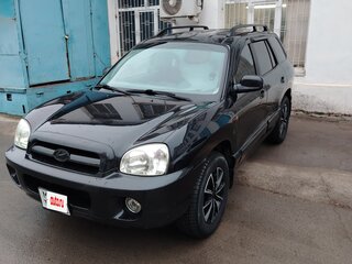 2007 Hyundai Santa Fe Classic Classic, чёрный, 750000 рублей, вид 1