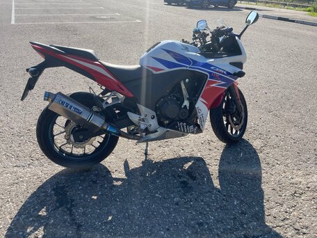 2015 Honda CBR 400R, белый, 380000 рублей, вид 3