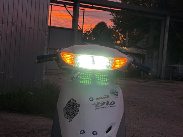 2000 Honda Dio, белый, 65000 рублей