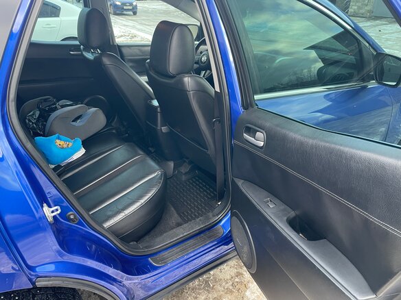 2008 Mazda CX-7 I, синий, 1050000 рублей - вид 19