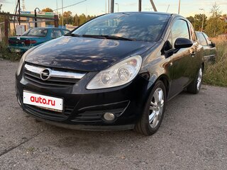 2008 Opel Corsa D, чёрный, 430000 рублей, вид 1