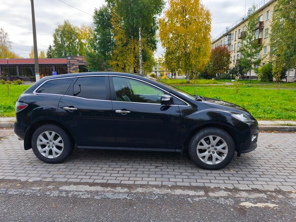 2008 Mazda CX-7 I, чёрный, 1300000 рублей - вид 1