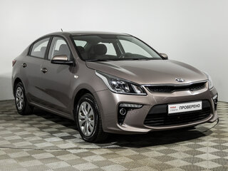 2019 Kia Rio IV, коричневый, 1269700 рублей, вид 3