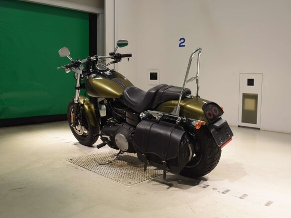 2016 Harley-Davidson Fat Bob, зелёный, 945000 рублей - вид 5
