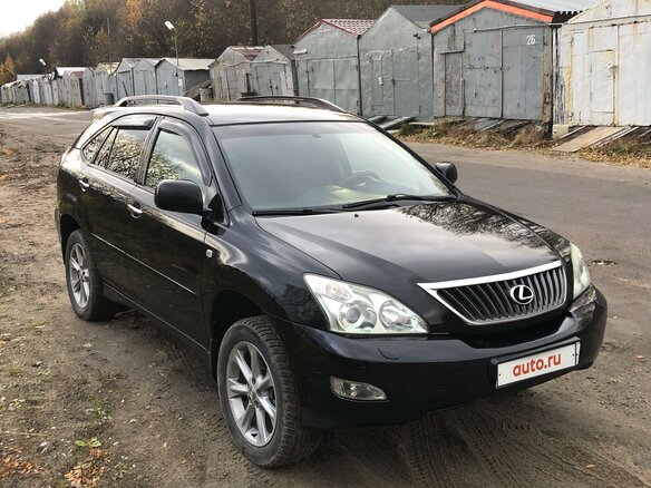 2008 Lexus RX 350 II Рестайлинг, чёрный, 1790000 рублей - вид 3