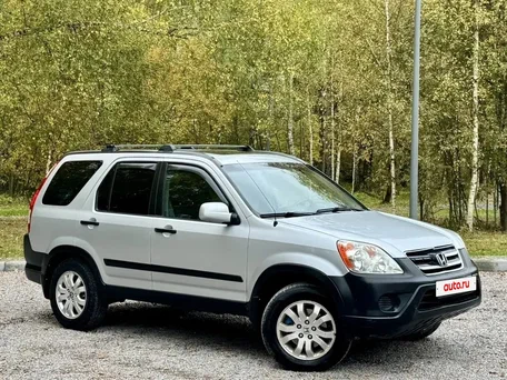 2004 Honda CR-V II Рестайлинг, серебристый, 700000 рублей, вид 4