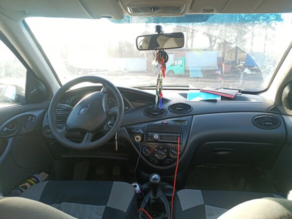 2003 Ford Focus I Рестайлинг, синий, 190000 рублей - вид 7