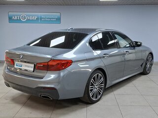 2017 BMW 5 серии 530d xDrive VII (G30/G31/G38), серый, 3597000 рублей, вид 5