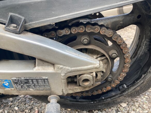 2002 Honda CBR 954RR Fireblade, жёлтый, 460000 рублей - вид 4