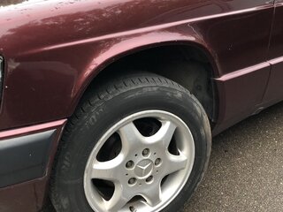 1992 Mercedes-Benz 190 (W201), пурпурный, 399999 рублей, вид 3