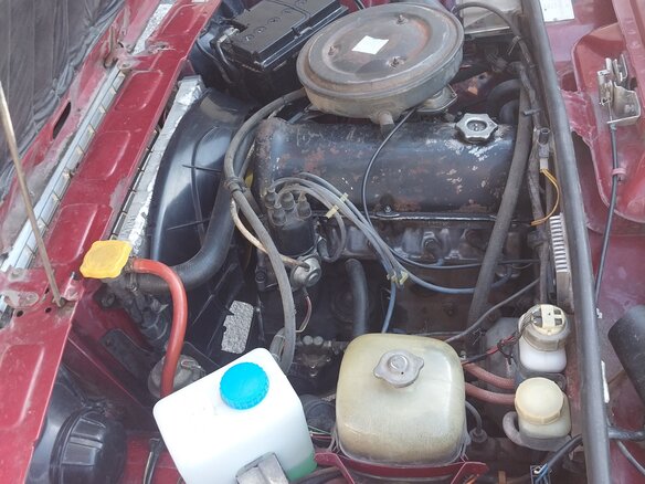 1993 Lada (ВАЗ) 2107, красный, 155000 рублей - вид 4