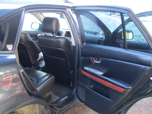 2007 Lexus RX 400h II Рестайлинг, синий, 1500000 рублей - вид 29