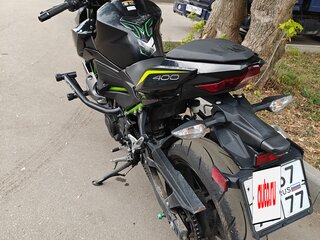 2020 Kawasaki Z 400, чёрный, 360000 рублей, вид 5