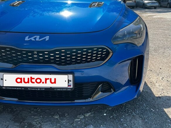 2018 Kia Stinger I, синий - вид 2