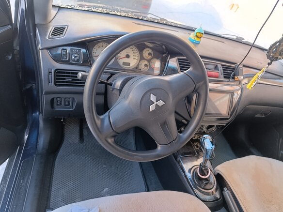 2006 Mitsubishi Lancer IX Рестайлинг, синий, 400000 рублей - вид 8