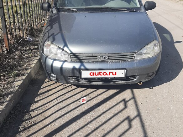 2008 Lada (ВАЗ) Kalina I, серый, 280000 рублей - вид 2