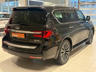 2018 Infiniti QX80 I Рестайлинг 2, чёрный, 4149000 рублей, вид 4
