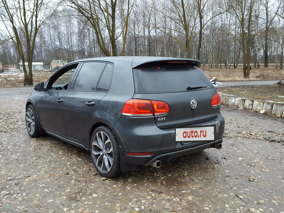 2012 Volkswagen Golf GTI VI, серый - вид 4