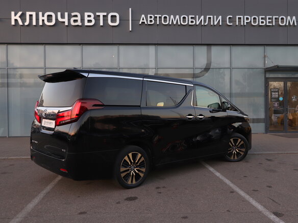 2019 Toyota Alphard III Рестайлинг, чёрный, 5400000 рублей - вид 5