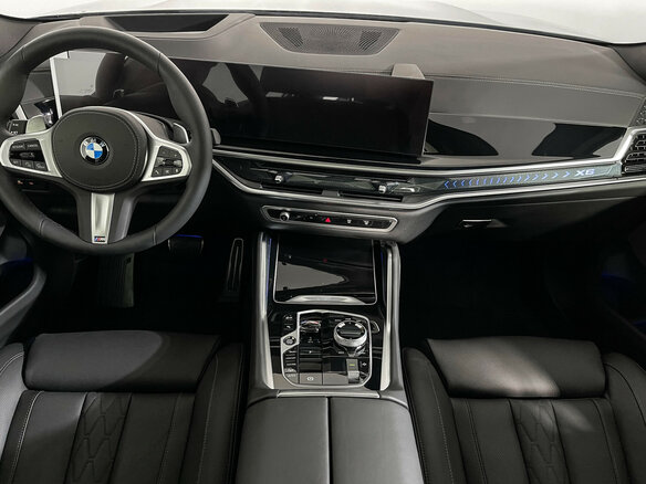 2025 BMW X6 40i III (G06) Рестайлинг, синий - вид 12
