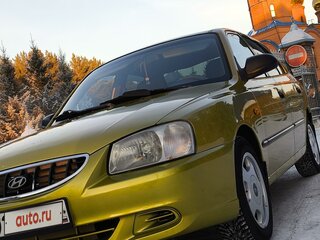 2003 Hyundai Accent ТагАЗ II, золотистый, 320000 рублей, вид 3