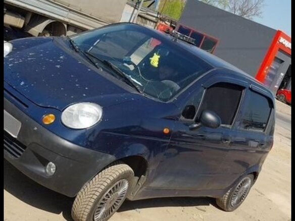 2009 Daewoo Matiz I Рестайлинг, синий, 140000 рублей - вид 1