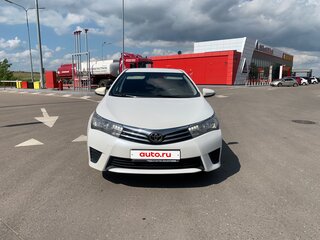 2013 Toyota Corolla XI (E160, E170, E180), белый, 1260000 рублей, вид 3