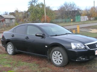 2008 Mitsubishi Galant IX Рестайлинг 2, чёрный, 700000 рублей, вид 2