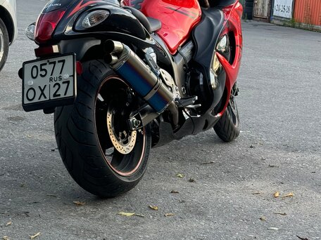 2008 Suzuki GSX 1300 R Hayabusa, красный, 750000 рублей, вид 2