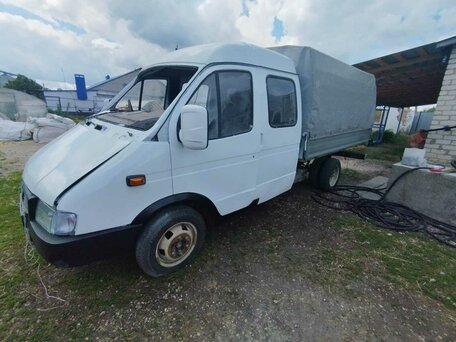 2002 ГАЗ ГАЗель (33023/330273) Фермер, белый, 750000 рублей, вид 2