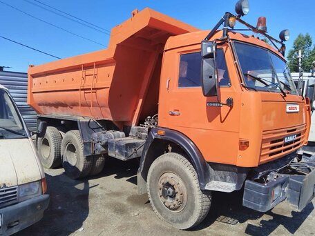 2005 КамАЗ 65115, оранжевый, 1800000 рублей, вид 4