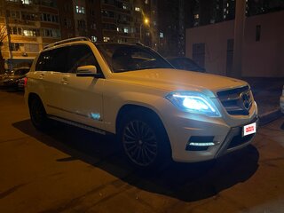 2013 Mercedes-Benz GLK-Класс 300 I (X204) Рестайлинг, белый, 2250000 рублей, вид 1