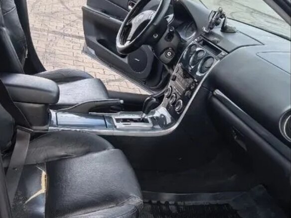 2006 Mazda 6 I (GG) Рестайлинг, серый, 350000 рублей - вид 6
