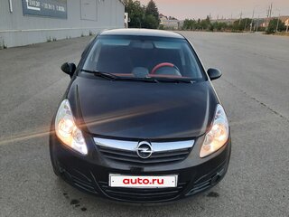 2007 Opel Corsa D, чёрный, 530000 рублей, вид 2