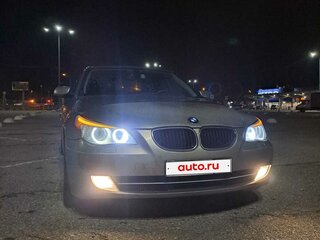 2008 BMW 5 серии 520i V (E60/E61) Рестайлинг, бежевый, 1200000 рублей, вид 1