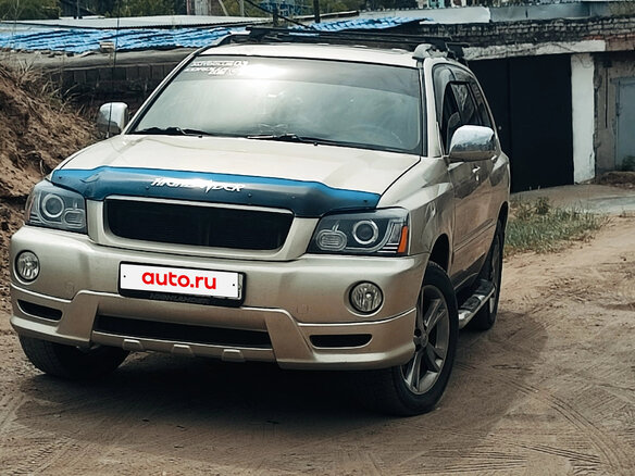 2001 Toyota Highlander I (XU20), золотистый, 1050000 рублей - вид 10