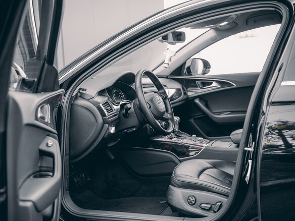 2012 Audi A6 IV (C7), чёрный, 1799990 рублей - вид 6