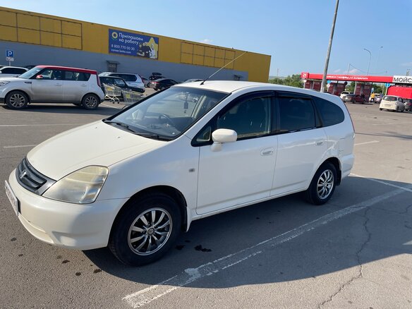 2003 Honda Stream I, белый, 680000 рублей - вид 5