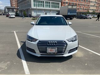2017 Audi A4 V (B9), белый, 1400000 рублей, вид 3