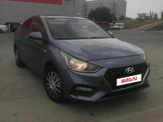 2018 Hyundai Solaris II, серый, 700000 рублей, вид 2