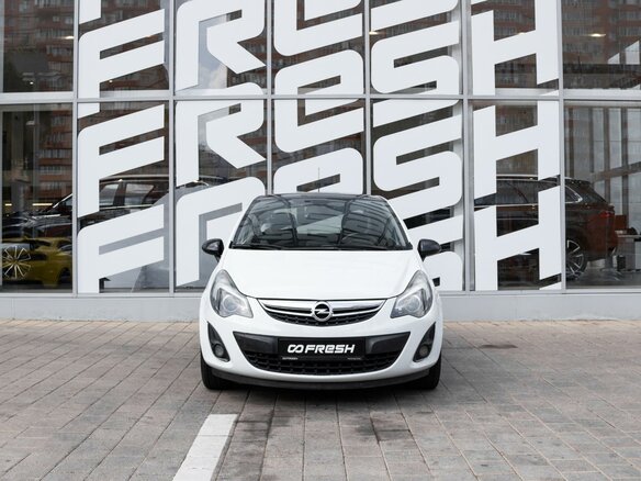 2013 Opel Corsa D Рестайлинг II, белый - вид 2