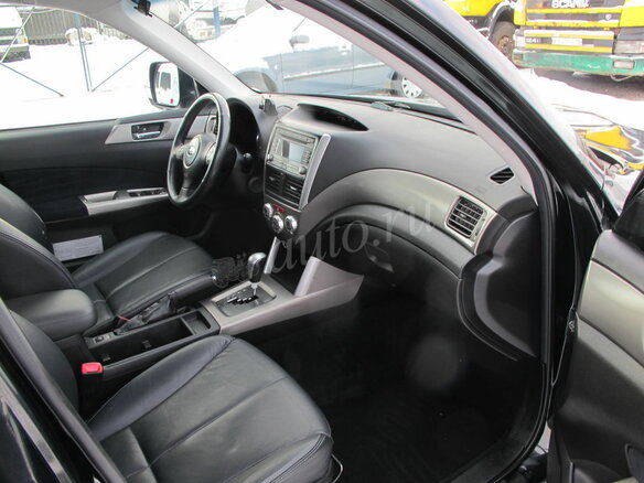 2008 Subaru Forester II Рестайлинг, чёрный - вид 5