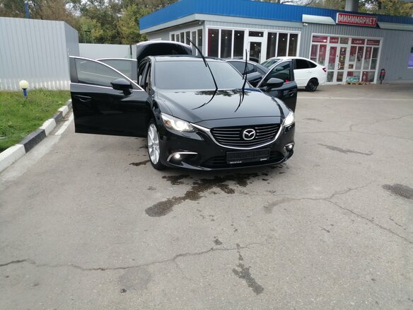 2015 Mazda 6 III (GJ) Рестайлинг, чёрный, 2000000 рублей - вид 10