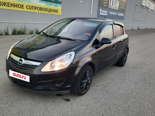 2007 Opel Corsa D, чёрный, 530000 рублей, вид 3